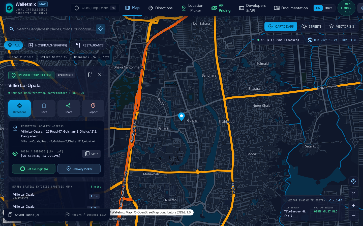 Walletmix Travel (TravelMix) interface preview